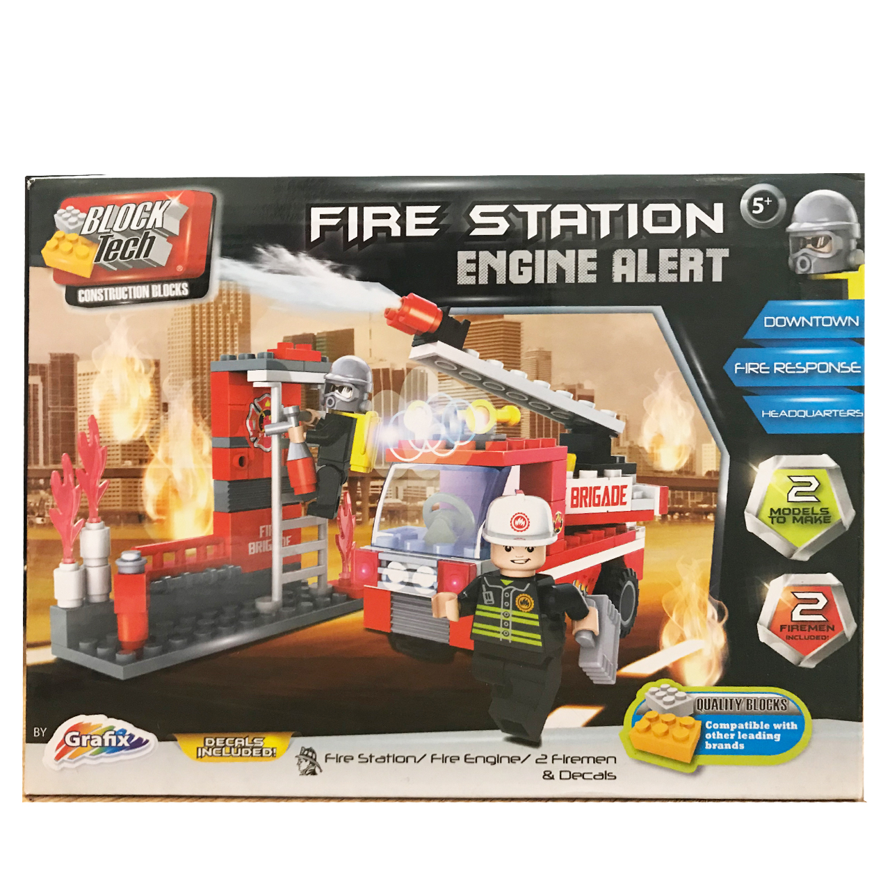 ساختنی گرافیکس سری Fire Station مدل Engine Alert