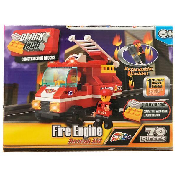 ساختنی گرافیکس مدل Fire Engine Rescue Kit