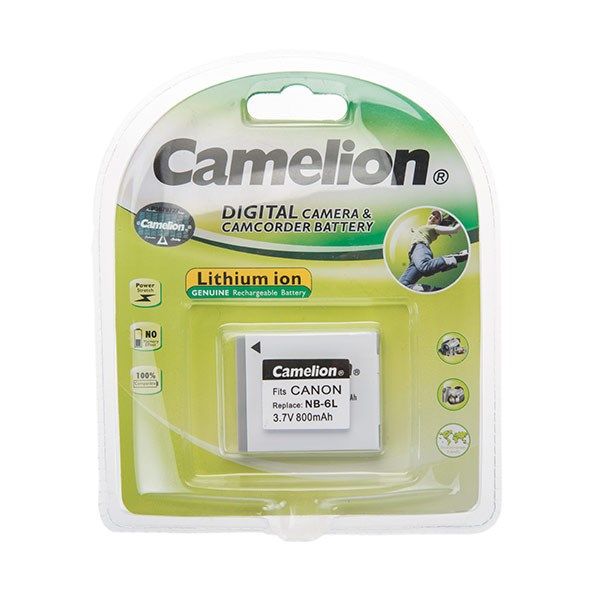 باتری کملیون برای دوربین فیلمبرداری کانن به جای باتری های NB-6L