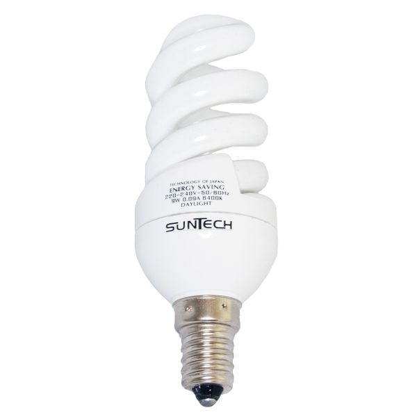 لامپ کم مصرف 9 وات سانتک مدل 925132 پایه E14