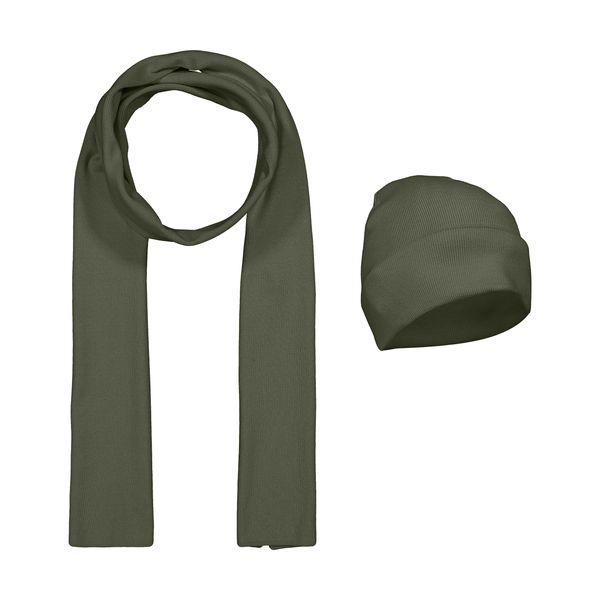 ست کلاه و شال گردن بافتنی مردانه زی سا مدل 153358346