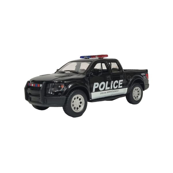 ماشین بازی کینزمارت مدل Ford F-150 SVT Raptor 2013 Police