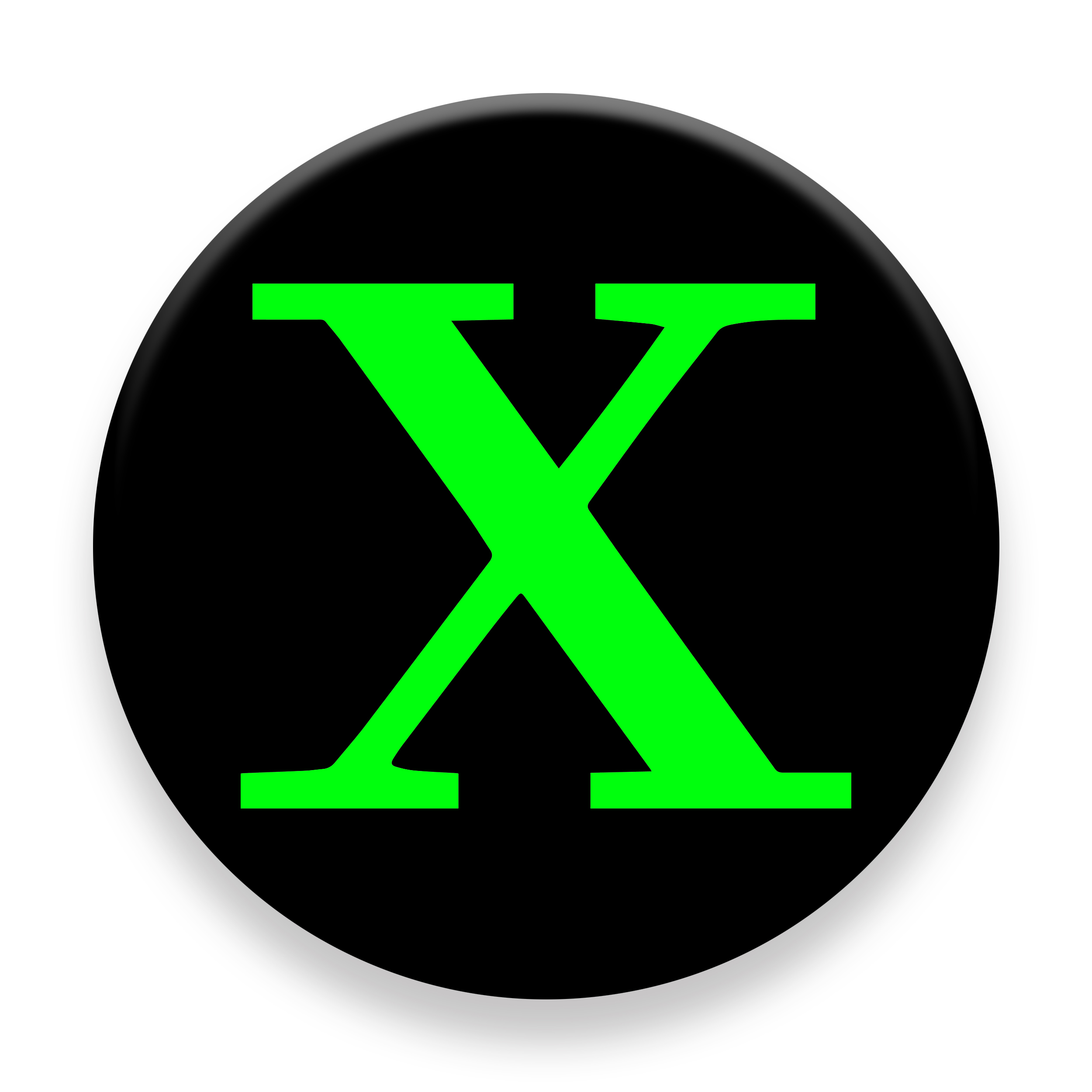 برچسب موبایل مای سیحان مدل X icon مناسب برای پایه نگهدارنده مغناطیسی