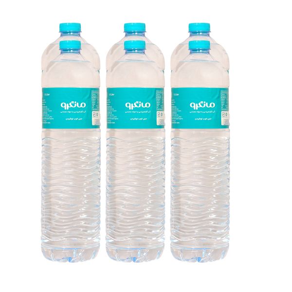 آب آشامیدنی با مواد معدنی مانگرو - 1.5 لیتر بسته 6 عددی