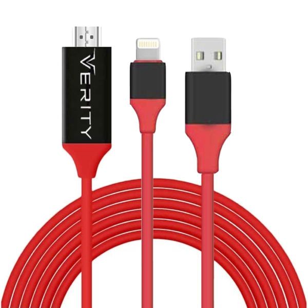 کابل تبدیل USB به microUSB / HDMI وریتی مدل CB3129M طول ۱.۸ متر