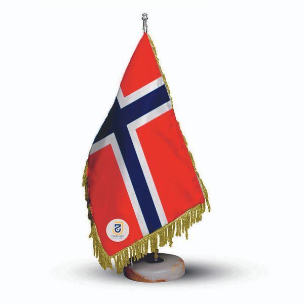 پرچم رومیزی جاویدان تندیس پرگاس مدل نروژ کد 1