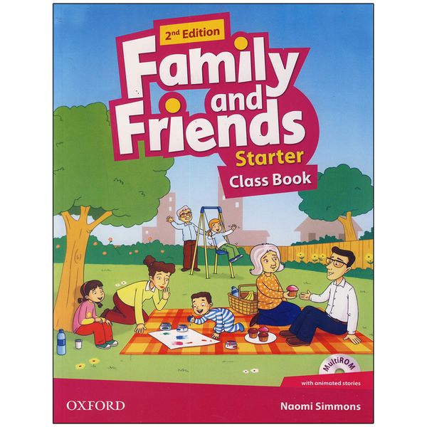 کتاب family and friends starter اثر Naomi Simmons انتشارات اکسفورد