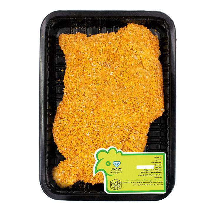 شنیسل سینه مرغ با آرد ذرت دارا - 1 کیلوگرم