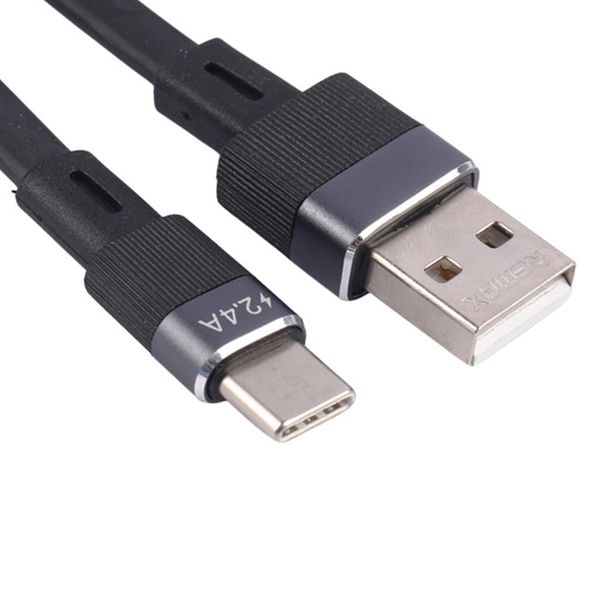 کابل تبدیل USB به USB-C ریمکس مدل RC-C001A-C 2.4A طول 1 متر