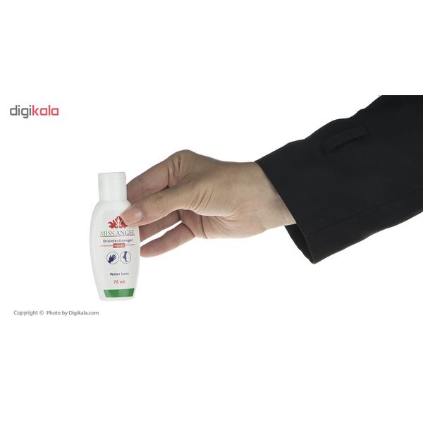 ژل پاک کننده دست میس انژل مدل Disinfections حجم 75 میلی لیتر