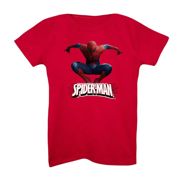 تی شرت آستین کوتاه پسرانه مدل مرد عنکبوتی کد ۲۷