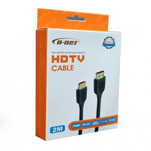 کابل HDMI دی نت مدل HDTV-CABLE طول 1.5 متر
