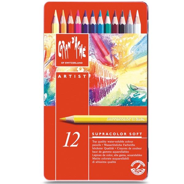 مداد آبرنگی 12 رنگ کارن داش سری آرتیست کد 3888312