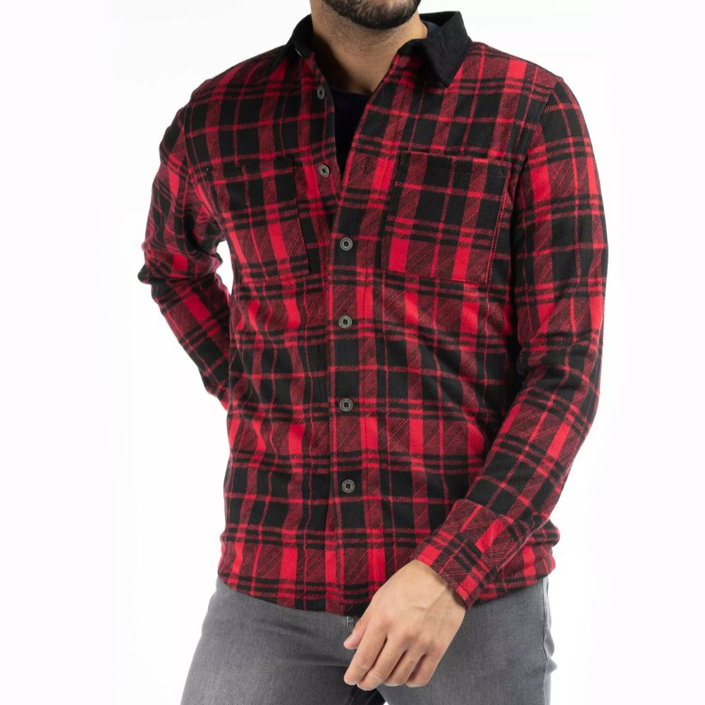 پیراهن آستین بلند مردانه جوتی جینز مدل زمستانه کد 022