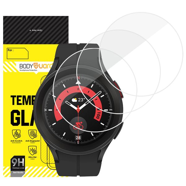 محافظ صفحه نمایش بادیگارد مدل GW مناسب برای ساعت هوشمند سامسونگ Watch 5 Pro 45mm R920 بسته 3 عددی