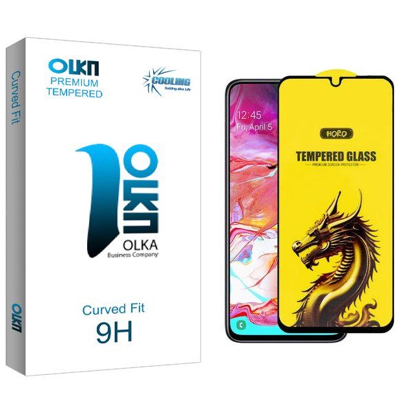 محافظ صفحه نمایش کولینگ مدل Olka Y-Horo مناسب برای گوشی موبایل سامسونگ Galaxy A70