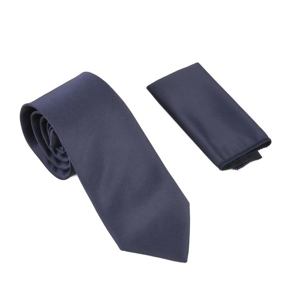 ست کراوات و دستمال جیب مردانه مدل MDSS-CG1357