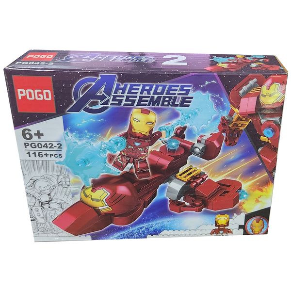 ساختنی مدل Heroes Assemble  کد 2-042