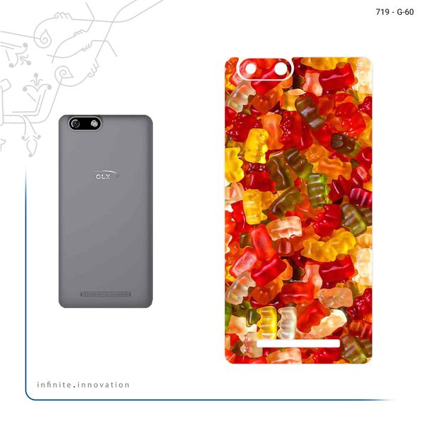 برچسب پوششی ماهوت مدل Gummi candy 1 مناسب برای گوشی موبایل جی ال ایکس Pars