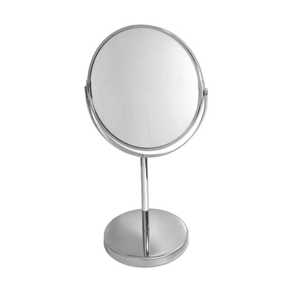 آینه آرایشی مدل رومیزی استیل ضد زنگ