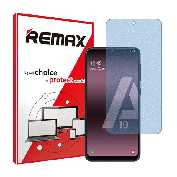 محافظ صفحه نمایش مات آنتی بلو ریمکس مدل HyMBLU مناسب برای گوشی موبایل سامسونگ Galaxy A10 