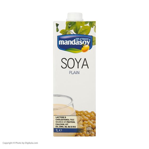 شیر سویا مانداسوی - 1 لیتر 
