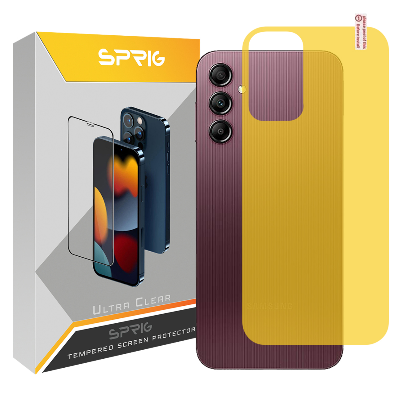 محافظ پشت گوشی اسپریگ مدل SPG مناسب برای گوشی موبایل سامسونگ Galaxy A14 4G