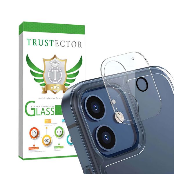 محافظ لنز دوربین تراستکتور مدل 3DLNZSLTR مناسب برای گوشی موبایل اپل iPhone 12 / iPhone 12 mini