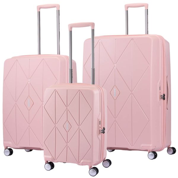 مجموعه سه عددی چمدان امریکن توریستر مدل ARGYLE QH7