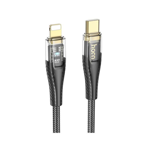  کابل تبدیل USB-C به لایتنینگ هوکو مدل U121 27W طول 1.2 متر