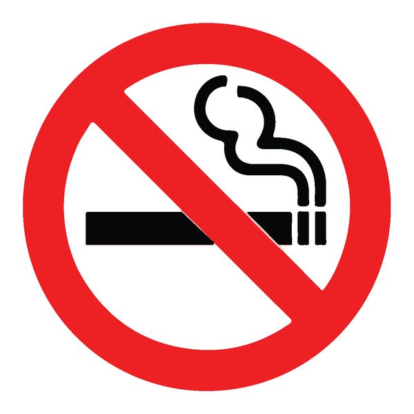 برچسب بازدارنده پویا مارکت مدل سیگار ممنوع کد PK131