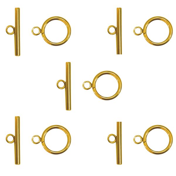 قفل دستبند رزالیا مدل تی بسته 5 عددی