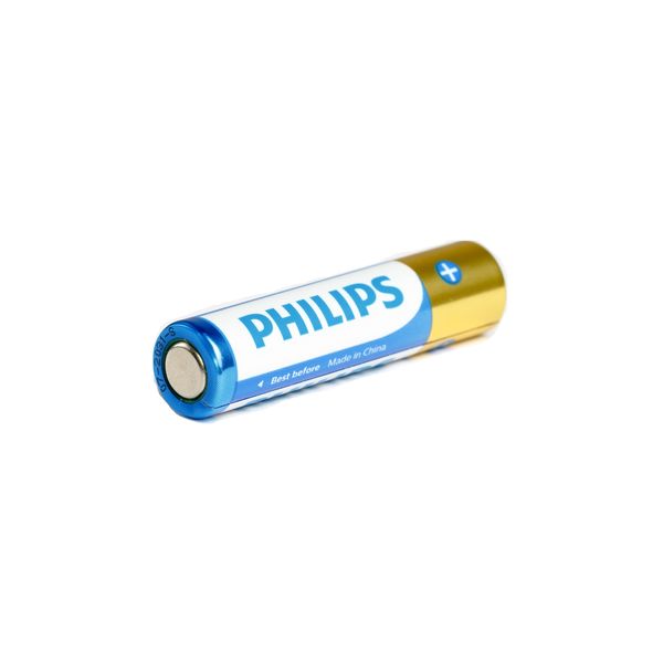 باتری نیم قلمی فیلیپس مدل پرمیوم آلکالاین LR03M4B/40 بسته 48 عددی