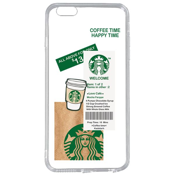 کاور طرح Starbucks مناسب برای گوشی موبایل اپل iPhone 6 Plus / 6S Plus