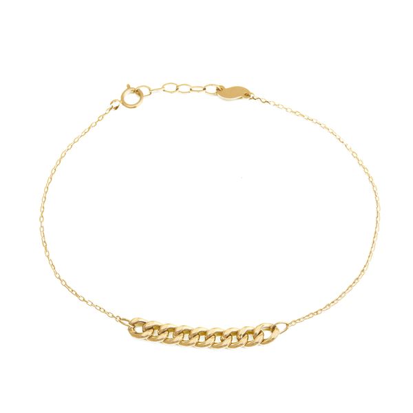 دستبند طلا 18 عیار زنانه گالری فرنود مدل BC101