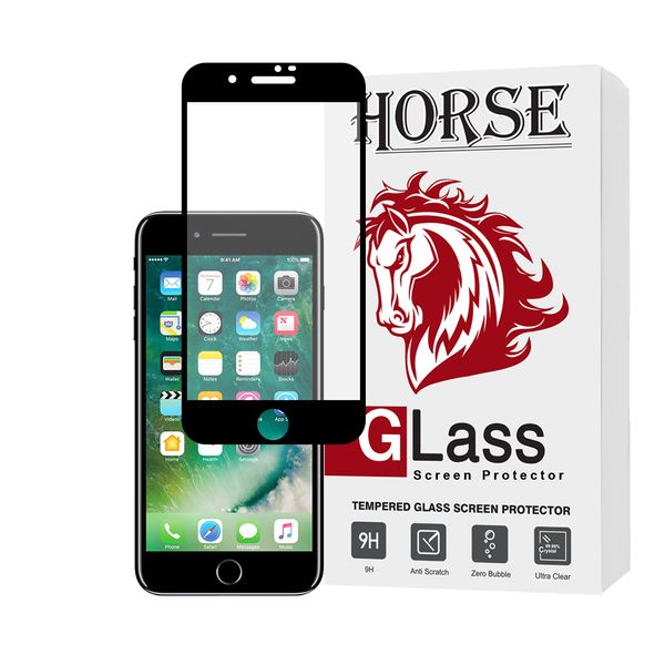   محافظ صفحه نمایش سرامیکی مات هورس مدل MCERAMHORS مناسب برای گوشی موبایل اپل iPhone 7 / 8