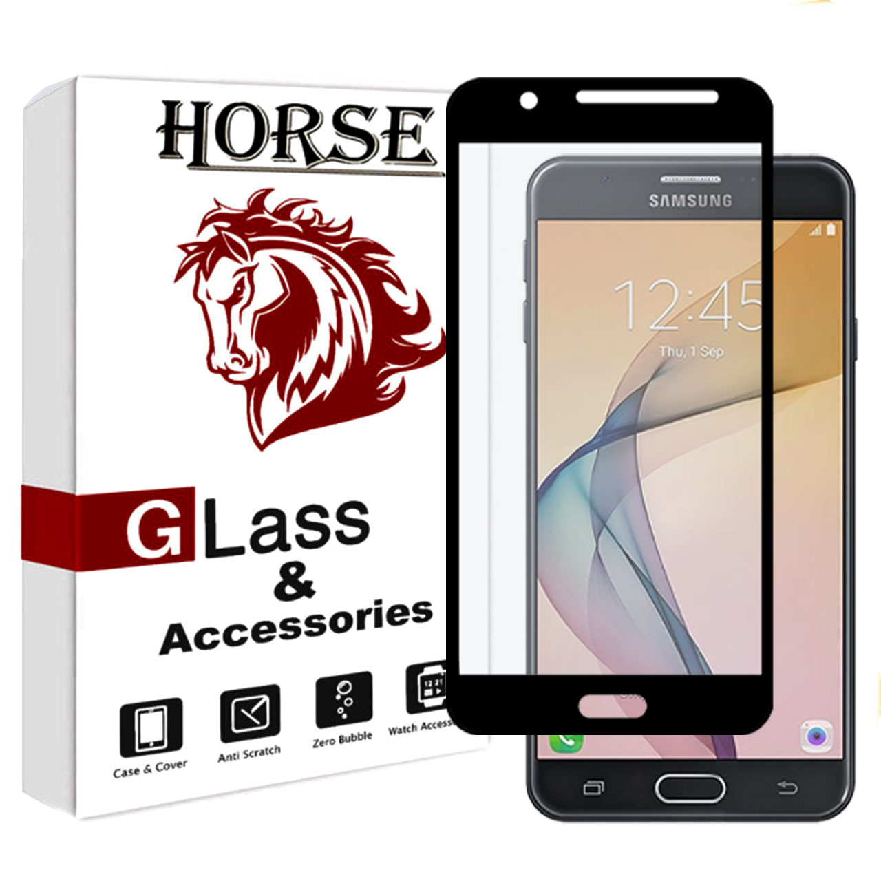 محافظ صفحه نمایش سرامیکی مات هورس مدل MCERAMHORS مناسب برای گوشی موبایل سامسونگ Galaxy J7 Prime