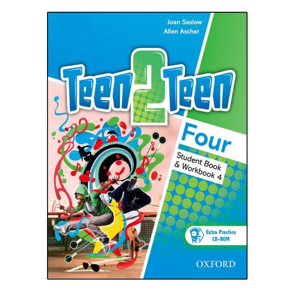 کتاب Teen2Teen Four اثر Joan Saslow and Allen Ascher انتشارات زبان مهر