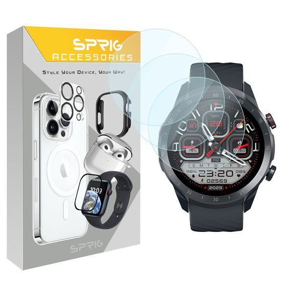 محافظ صفحه نمایش اسپریگ مدل SH-SPG مناسب برای ساعت هوشمند میبرو A2 بسته سه عددی