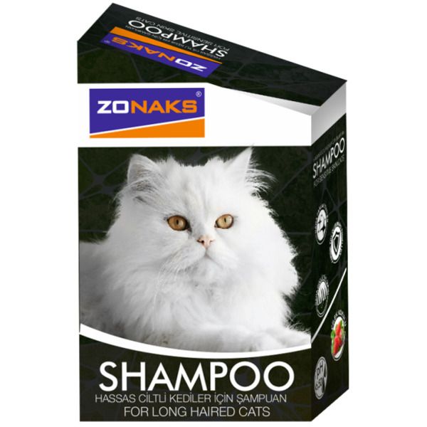 شامپو گربه زوناکس مدل sensitive skin حجم 200 میلی لیتر 