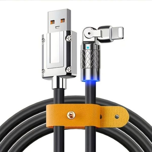 کابل تبدیل USB به لایتنینگ سوپرکابل مدل °FAST120w-6A 180 طول 1 متر