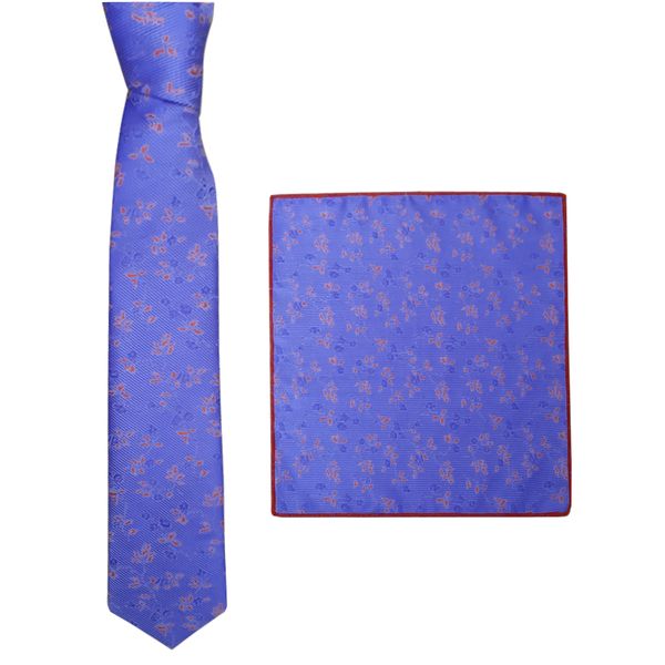 ست کراوات و دستمال جیب مردانه کوئسته مدل GH-08