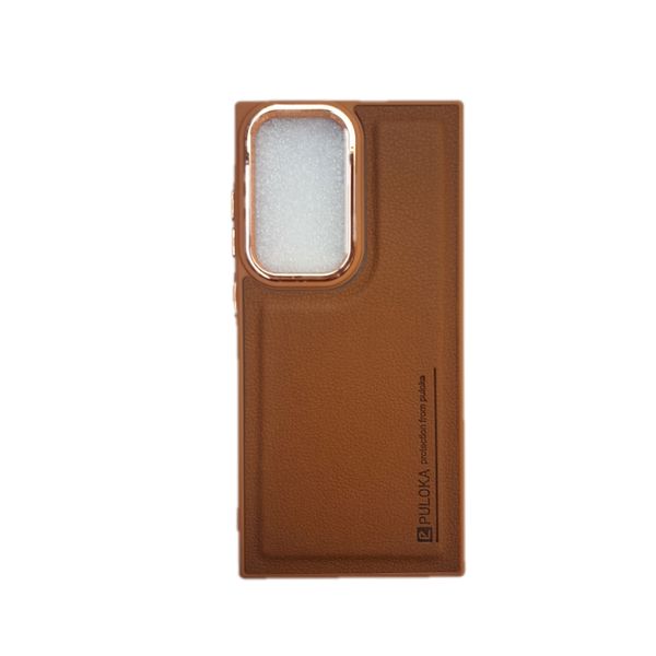کاور پولوکا مدل چرم مناسب برای گوشی موبایل سامسونگ Galaxy S23 ultra