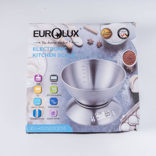 ترازوی آشپزخانه یورولوکس مدل EU-KS1502CES5