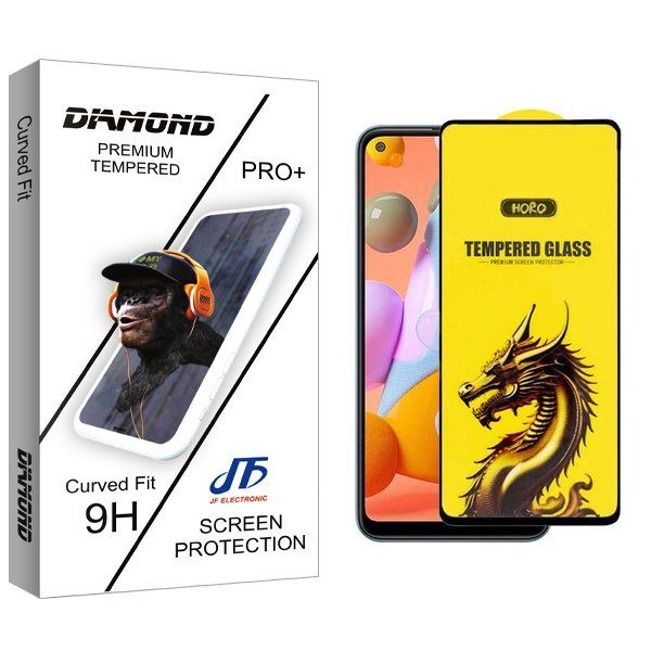 محافظ صفحه نمایش جی اف مدل Diamond Y-Horo مناسب برای گوشی موبایل سامسونگ Galaxy A11