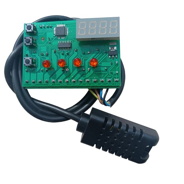 کنترلر دما و رطوبت و تایمر دستگاه جوجه کشی مدل PID-HeaterB