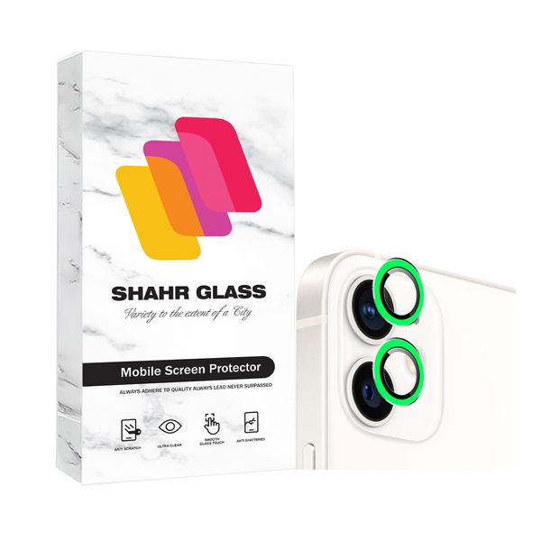 محافظ لنز دوربین شهر گلس مدل SHABRANGS مناسب برای گوشی موبایل اپل iPhone 12 / 12 mini / 11