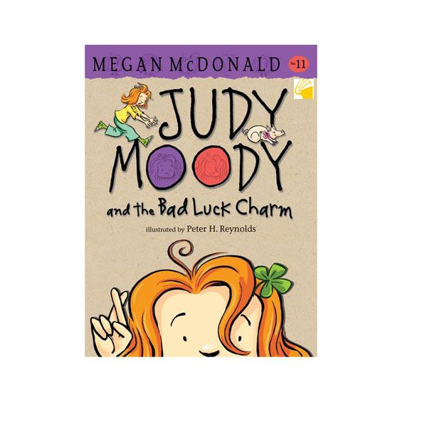 کتاب  JUDY MOODY AND THE BAD LUCK CHARM اثر Megan McDonald انتشارات معیار علم