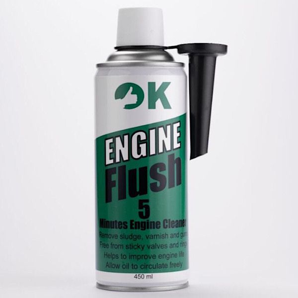 مکمل روغن موتور اوکی مدل EF حجم ۴۵۰ میلی لیتر 