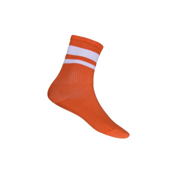 جوراب ساق کوتاه زنانه بادی اسپینر مدل 3673 کد 1 رنگ نارنجی